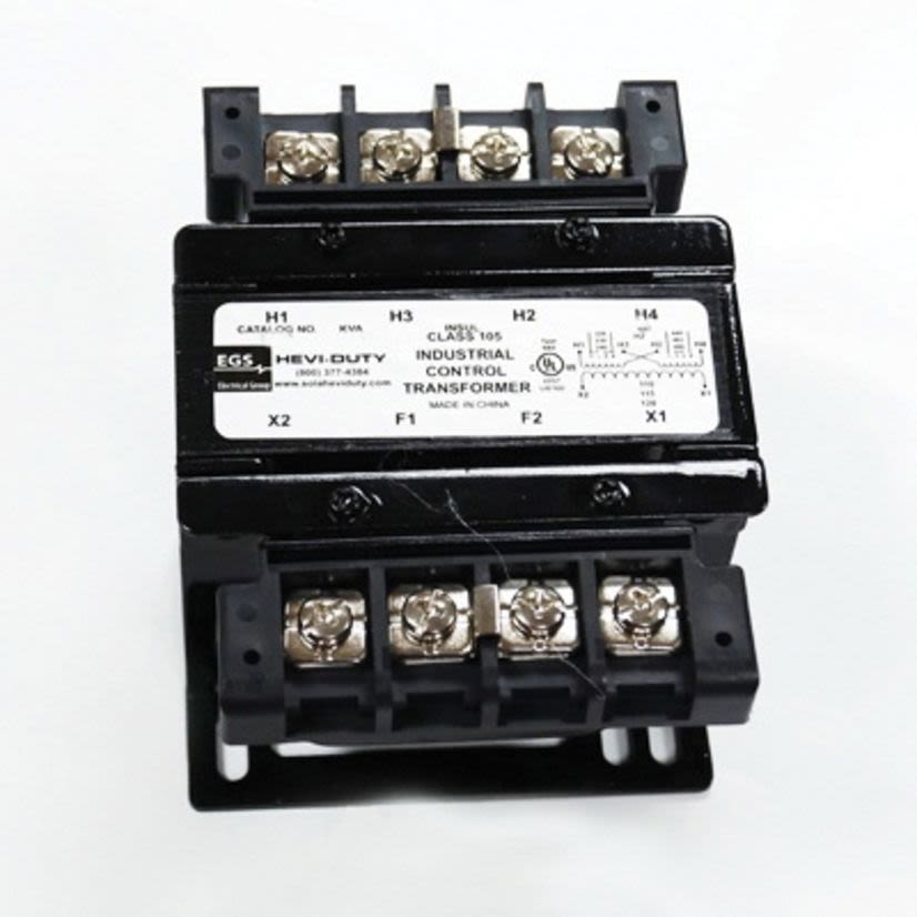 Emerson Electric SolaHD E075 SBE Encapsulated Control Transformer, 240/480 VAC Primary, 120 VAC Secondary, 0.075 kVA Power Rating, 50/60 Hz, 1 Phase